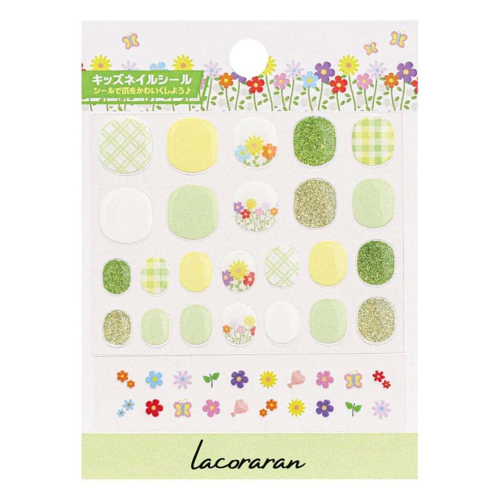 日本 lacoraran 兒童指甲貼紙 共七款-細節圖8