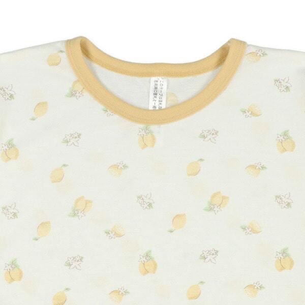 西松屋 長袖睡衣 檸檬/兔子水果(130cm) 家居服-細節圖7