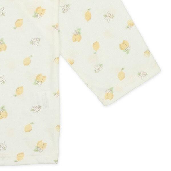 西松屋 長袖睡衣 檸檬/兔子水果(130cm) 家居服-細節圖8