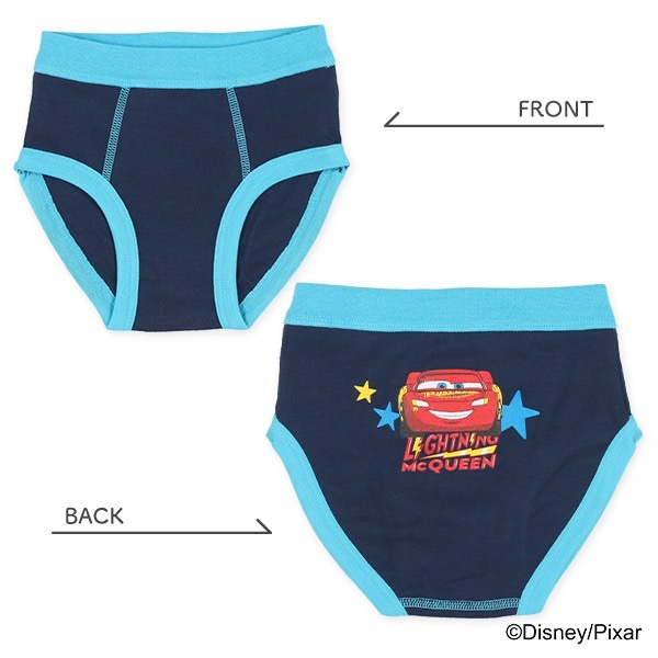 西松屋 男童 三角內褲 閃電麥坤三件組 (90CM/95CM)-細節圖2