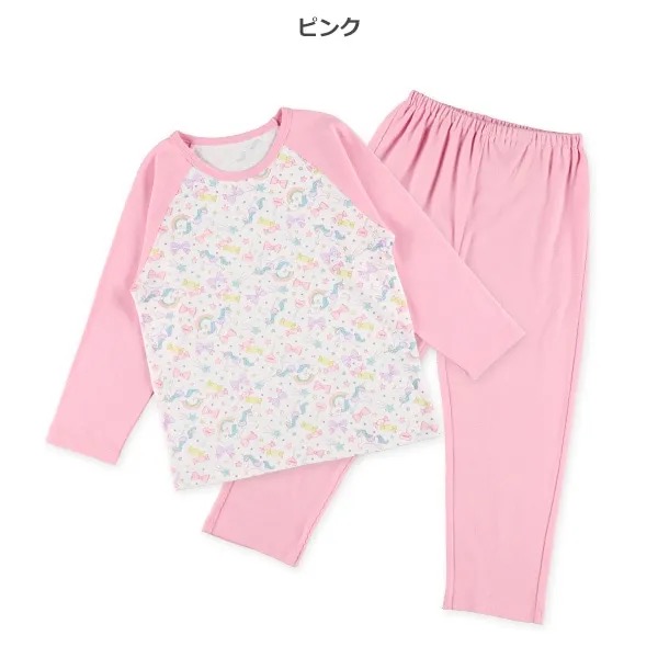 西松屋 ALL SEASON 長袖套裝 獨角獸(100cm/110cm/120cm)-細節圖2