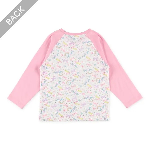 西松屋 ALL SEASON 長袖套裝 獨角獸(100cm/110cm/120cm)-細節圖3