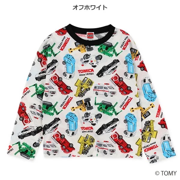 西松屋 TOMICA 滿版長袖上衣  (100cm/110cm/120cm)-細節圖2