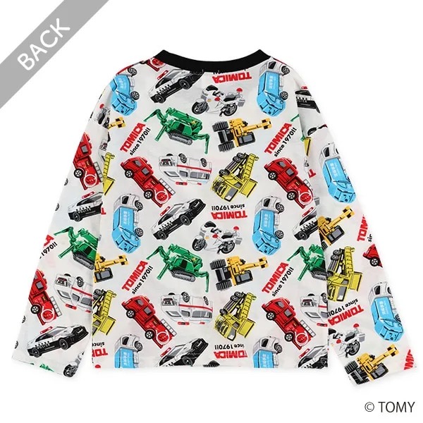 西松屋 TOMICA 滿版長袖上衣  (100cm/110cm/120cm)-細節圖3