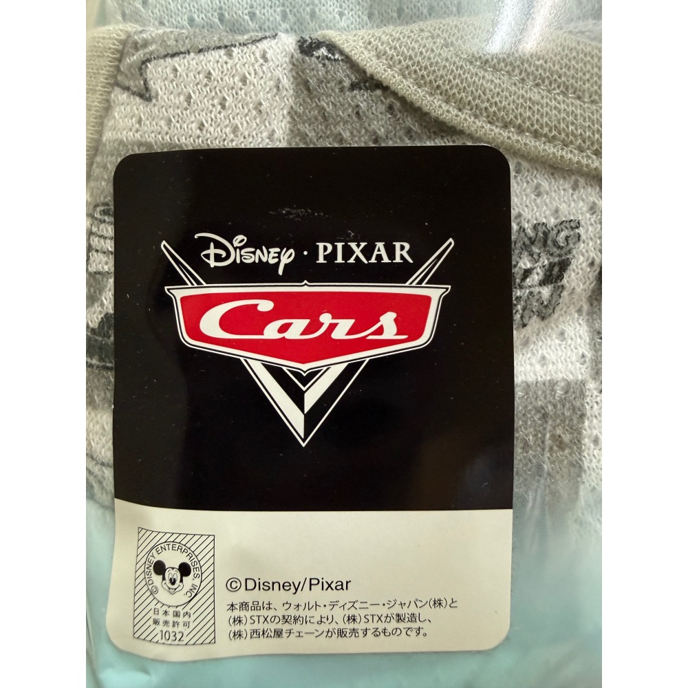 西松屋 背心網眼上衣 3件組 閃電麥坤Cars 吸水速乾 洞洞裝 (100cm/110cm)-細節圖4