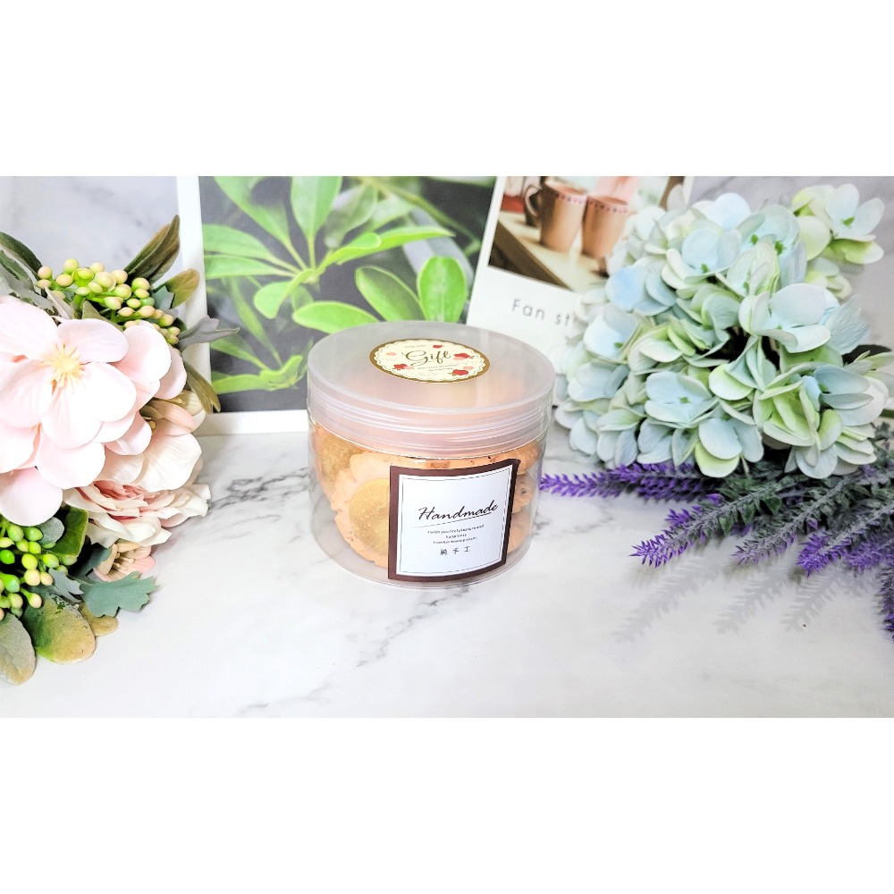 手工餅乾【艾咪手工坊】《大》透明硬殼罐裝餅乾~ 情人節 二次進場 婚禮小物 活動贈品零食 下午茶 同學會-規格圖9