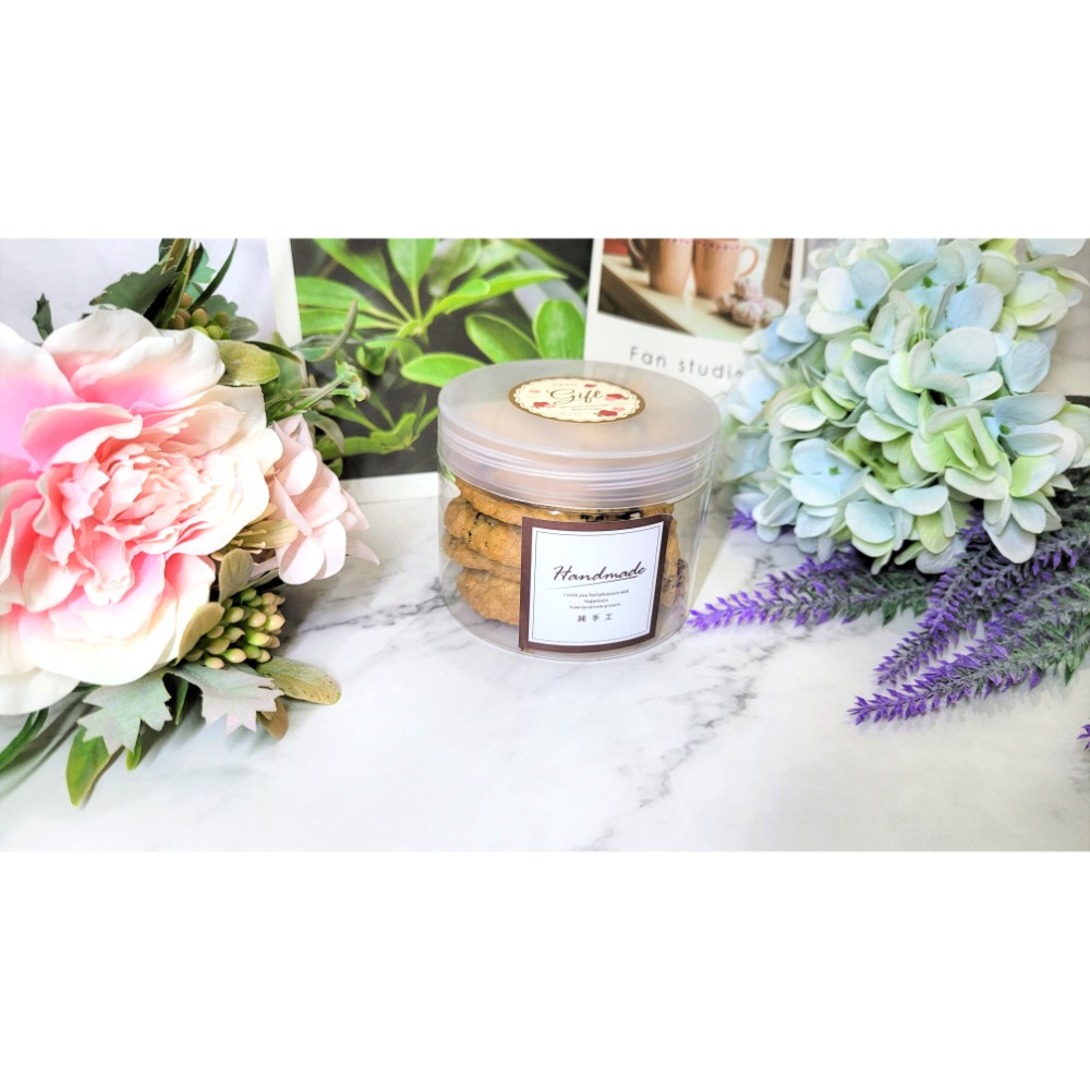 手工餅乾【艾咪手工坊】《大》透明硬殼罐裝餅乾~ 情人節 二次進場 婚禮小物 活動贈品零食 下午茶 同學會-規格圖9