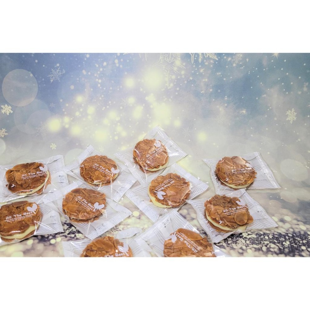 手工餅乾【艾咪手工坊】杏仁瓦片牛軋糖~伴手禮 禮盒 結婚 彌月 過年 婚禮小物 夾心 牛軋糖 甜點 下午茶 餅乾-細節圖2