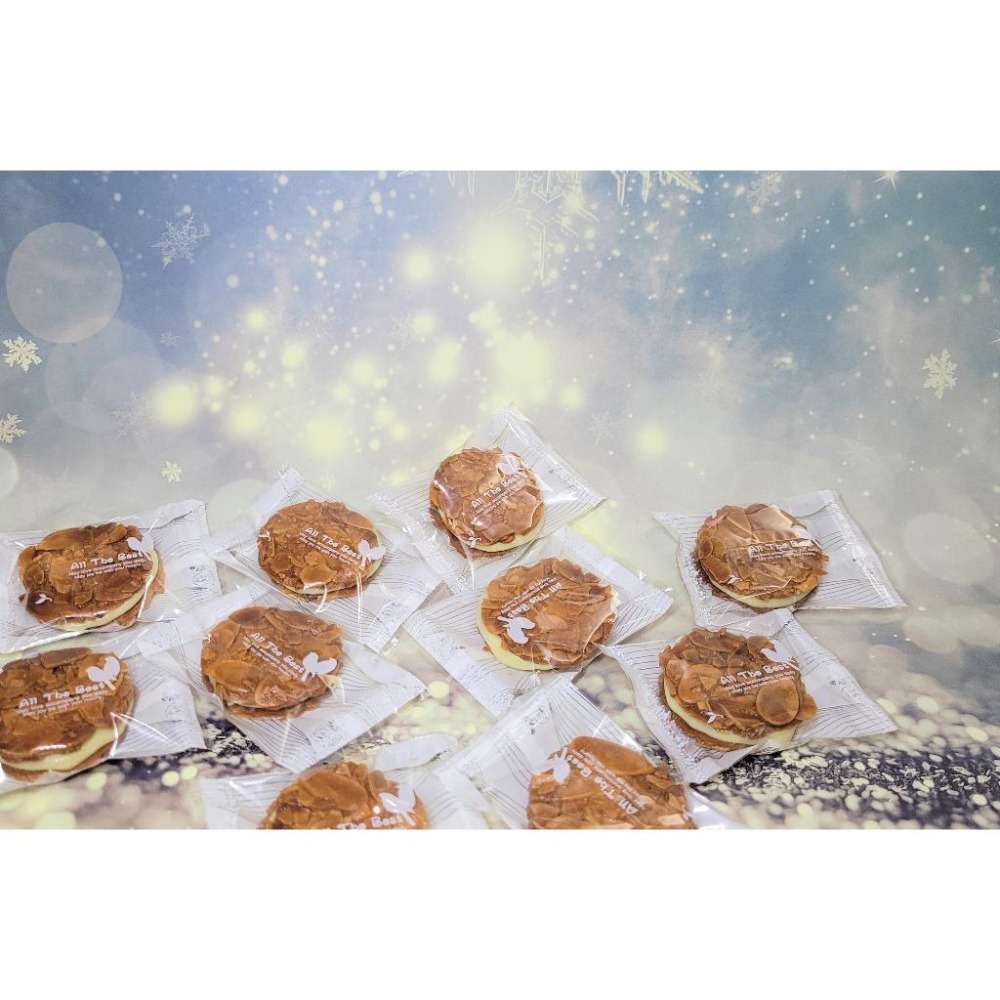 手工餅乾【艾咪手工坊】杏仁瓦片牛軋糖~伴手禮 禮盒 結婚 彌月 過年 婚禮小物 夾心 牛軋糖 甜點 下午茶 餅乾-細節圖2