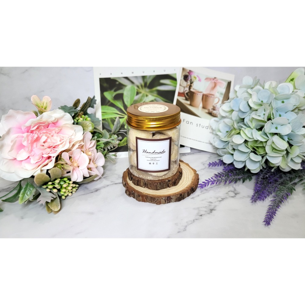 手工餅乾【艾咪手工坊】《小》罐裝 直徑6.5＊高8 ~ 情人節 二次進場 婚禮小物 活動贈品零食 下午茶 同學會-規格圖9