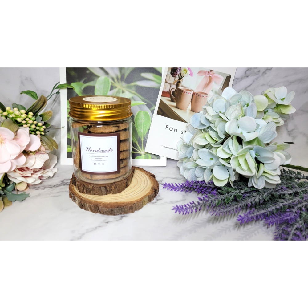 手工餅乾【艾咪手工坊】《小》罐裝 直徑6.5＊高8 ~ 情人節 二次進場 婚禮小物 活動贈品零食 下午茶 同學會-規格圖9