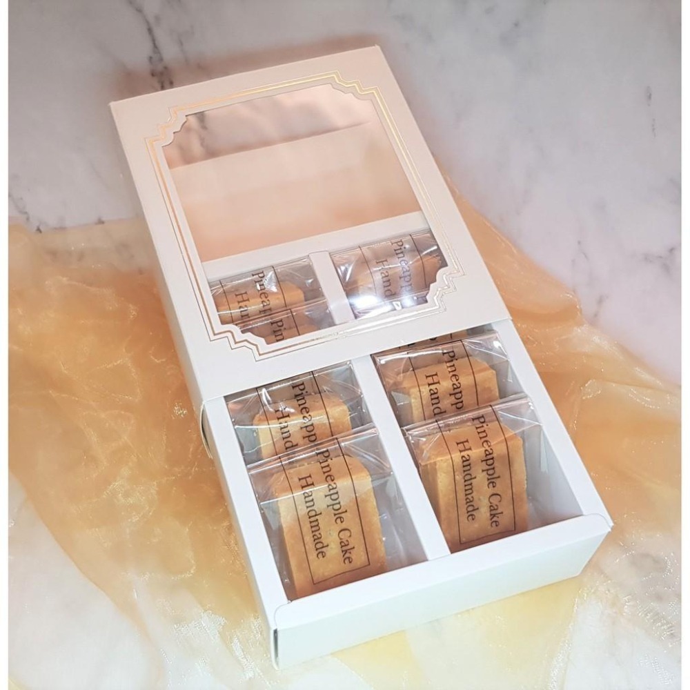 手工餅乾【艾咪手工坊】鳳梨酥~大小禮盒包裝~結婚喜餅 彌月禮盒 過年禮盒 情人節 零食 甜點 下午茶 餅乾 生日派對-細節圖6