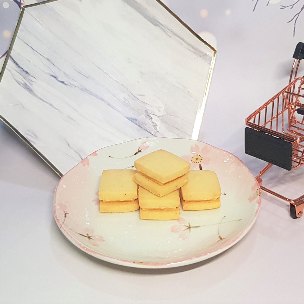 手工餅乾【艾咪手工坊】生巧克力夾心餅乾~牛皮盒裝 (可加購提袋)結婚 彌月禮盒 過年禮盒 情人節 甜點 下午茶 巧克力-規格圖7