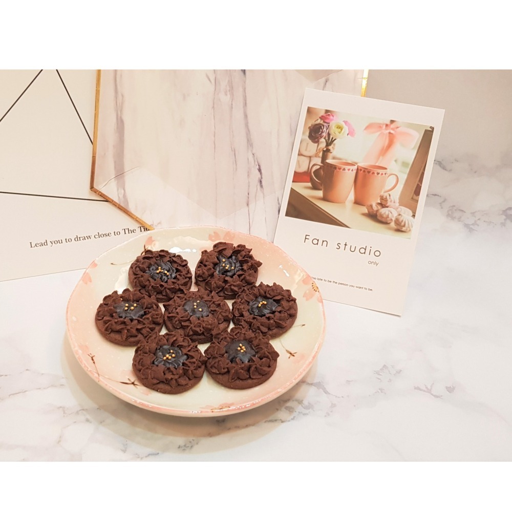 手工餅乾 【艾咪手工坊】貝禮詩可可餅乾~結婚喜餅 彌月禮盒 過年禮盒 情人節 下午茶 零食 甜點-細節圖3