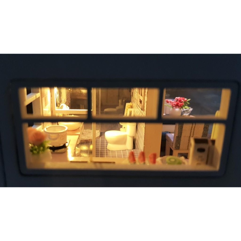 【艾咪手工坊】DIY小屋 成品  手工 禮物 靜待時光  生日禮物  情人節   聖誕節-細節圖6