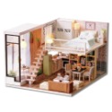 【艾咪手工坊】DIY小屋 成品  手工 禮物 靜待時光  生日禮物  情人節   聖誕節-規格圖7