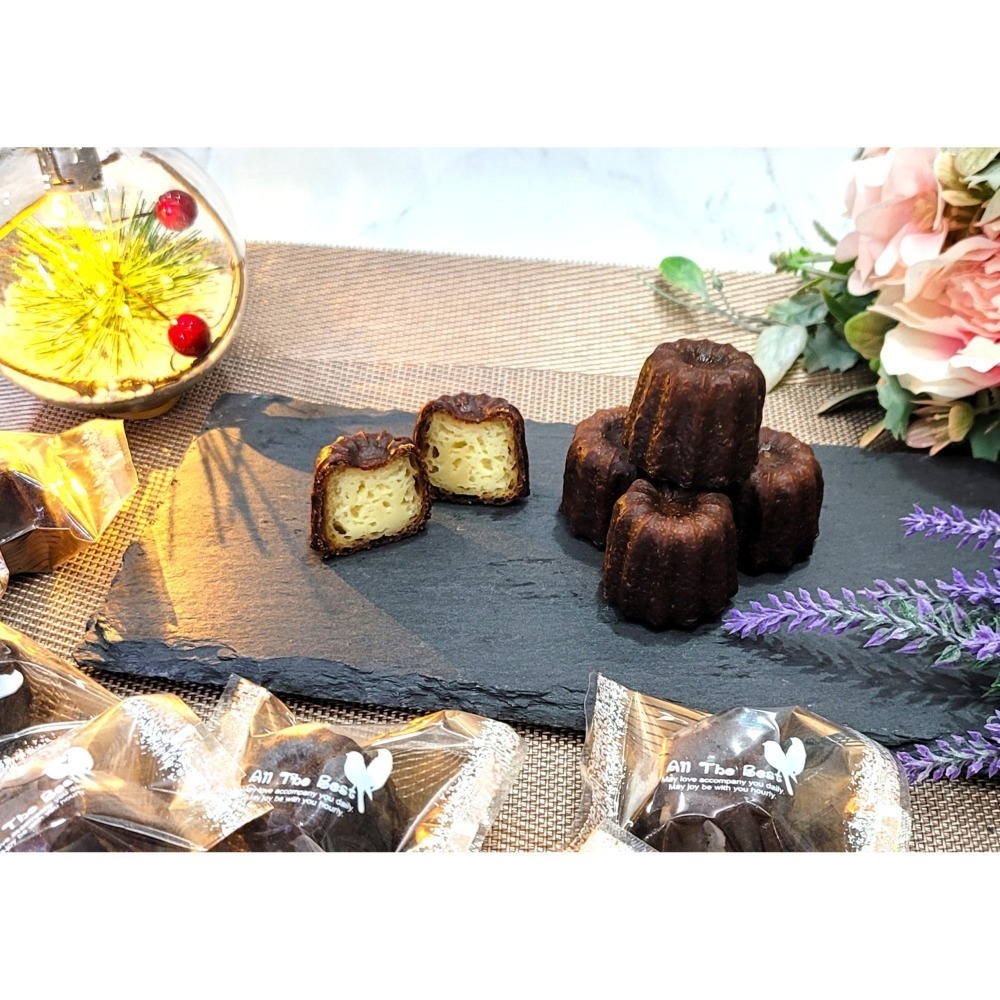 手工餅乾【艾咪手工坊】迷你可麗露 - 大禮盒款 ~法式 可麗露 婚禮小物 彌月禮盒 年節禮盒 零食 甜點 下午茶-細節圖4
