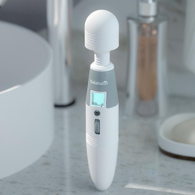 高潮>>GALAKU極速天使AV棒液晶顯示震動棒充電女用自慰器成人情趣性用品-細節圖3