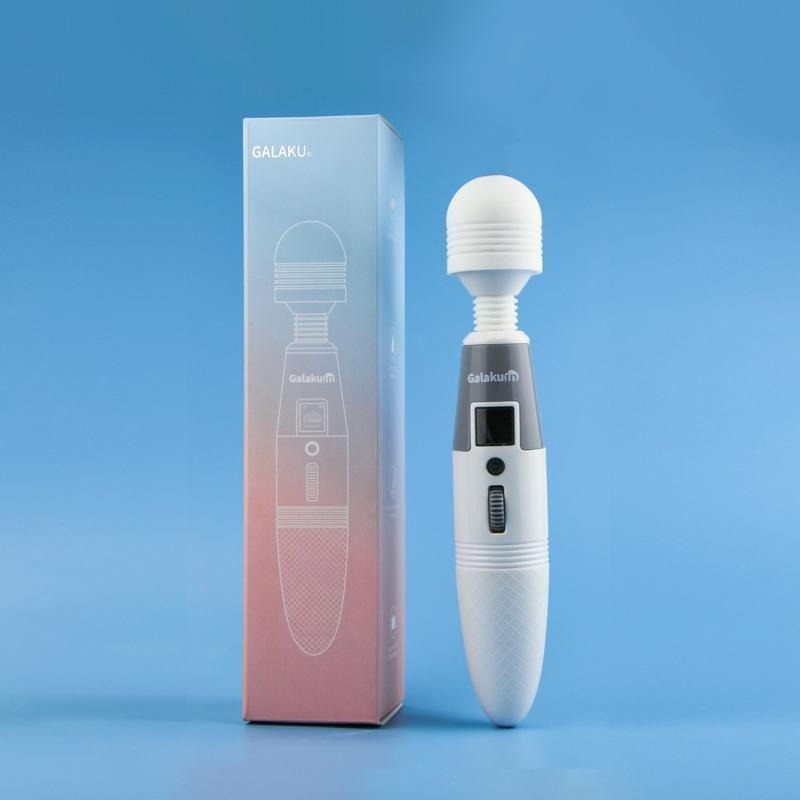 高潮>>GALAKU極速天使AV棒液晶顯示震動棒充電女用自慰器成人情趣性用品-細節圖6