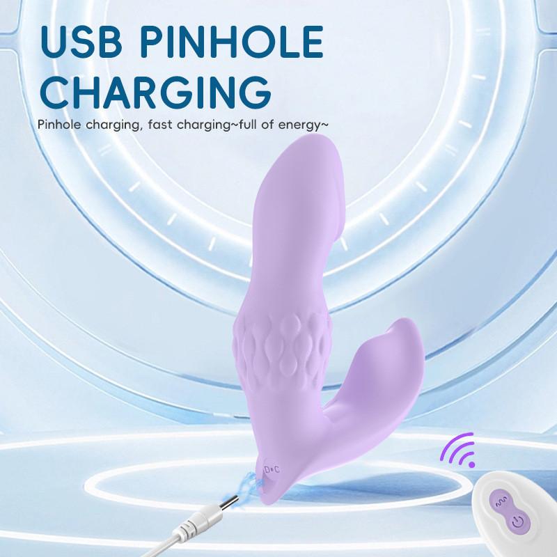 煥愛云蝶充電震動穿戴式女用器具自慰振動棒情趣成人用品出口-細節圖5