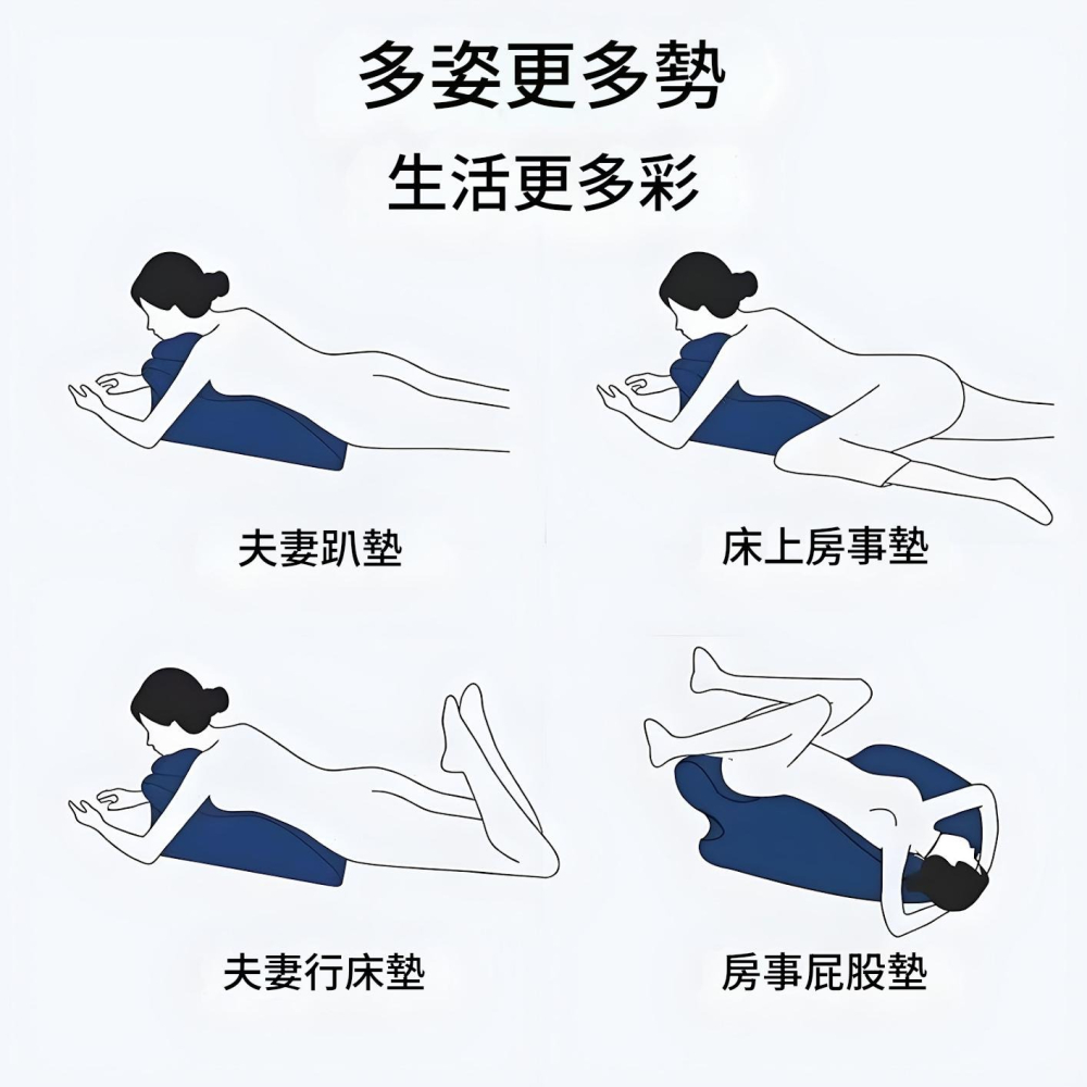 墊腿枕腳枕減壓靠墊孕婦抬腿放腳神器床上趴睡枕頭多功能房事枕-細節圖9