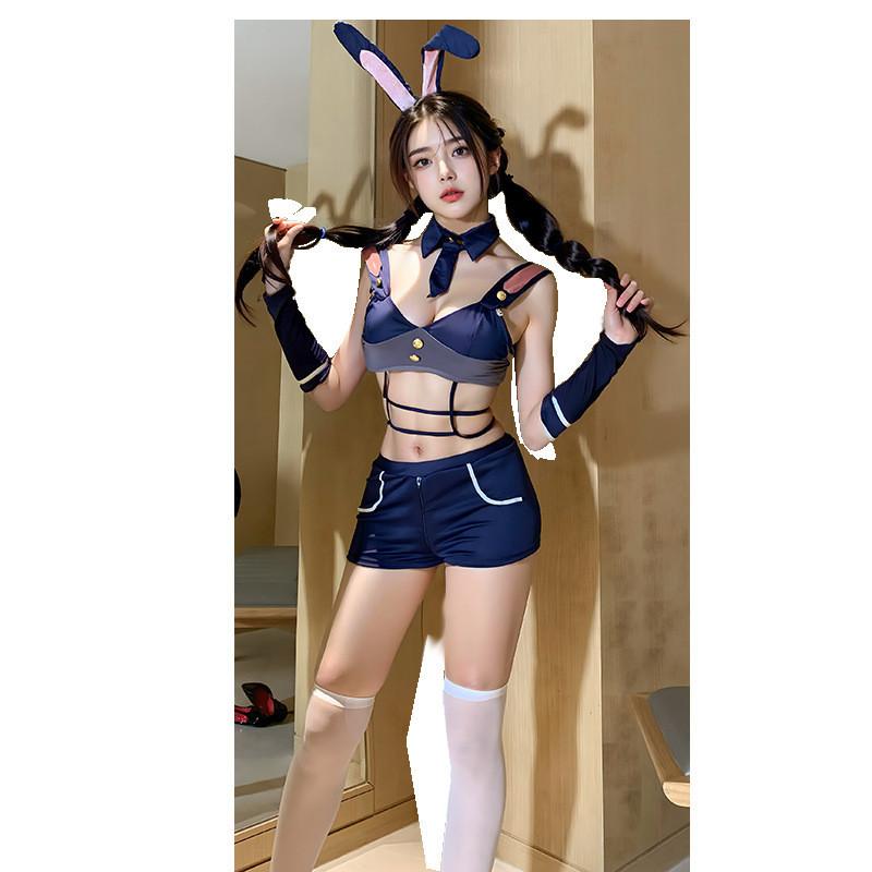 姬欲兔女郎情趣成人調情內衣套裝誘惑純欲角色扮演性感制服8117-細節圖5