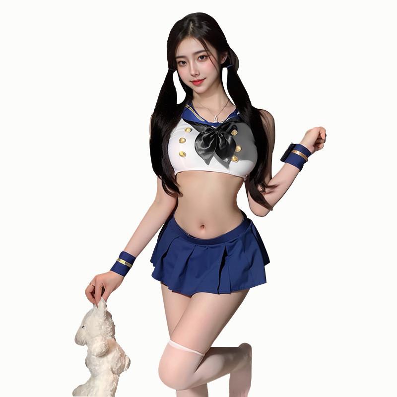 姬欲女式情趣內衣可愛分體純欲甜美約會服制服誘惑套裝校園8139-細節圖5