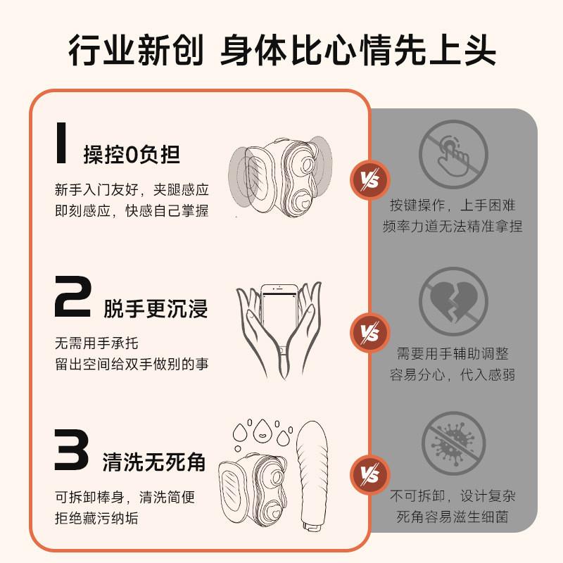 姬欲夾控炮機震動棒女生情性趣工具成年人用品入體自慰器性愛玩具-細節圖2
