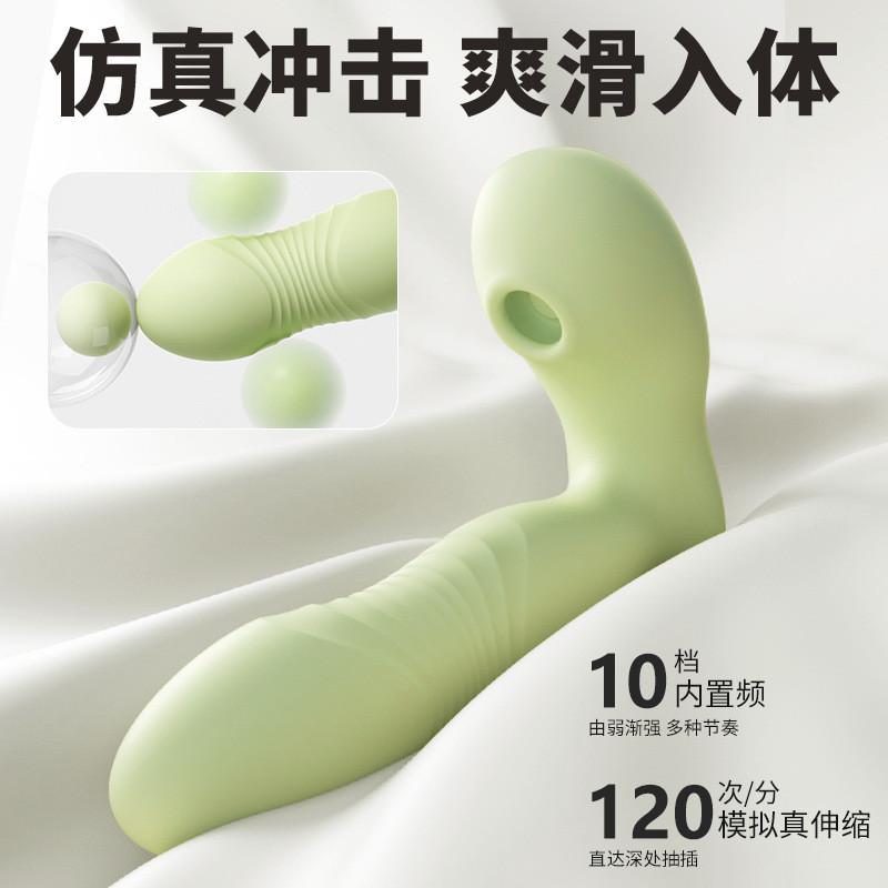 謎姬 喜悅穿戴 入體 震動吮吸穿戴女自慰情趣用品成人-細節圖2