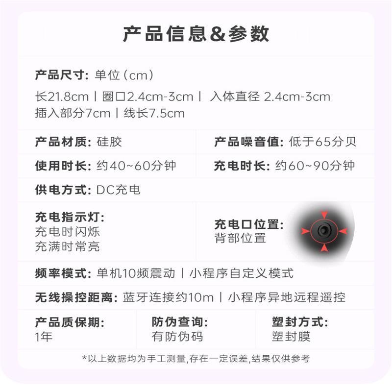 謎姬 隱能前列腺按摩外出穿戴便攜式震動按摩成年男性自慰器-細節圖9