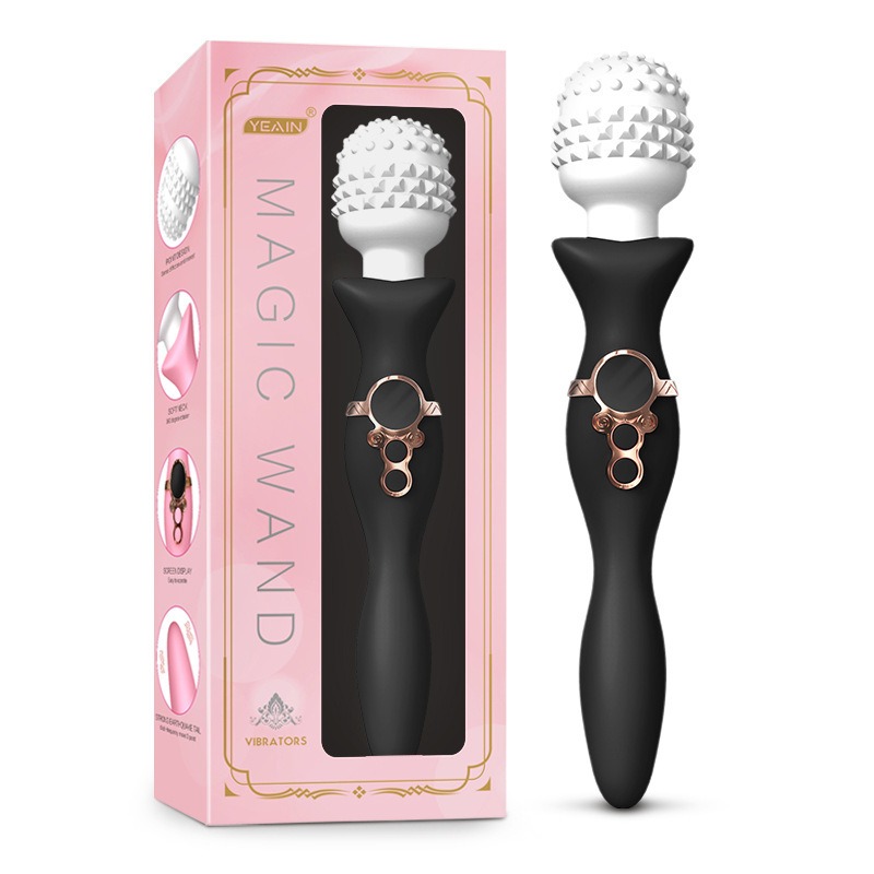 夜櫻雙頭按摩AV震動棒女用自慰神器強震入體成人情趣性用品性玩具-細節圖3