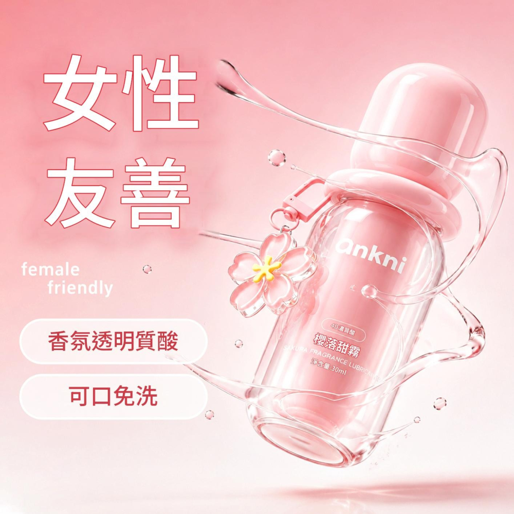 謎姬安可尼香氛透明酸潤滑液30ml水溶免洗清爽保濕成人情趣用品-細節圖3
