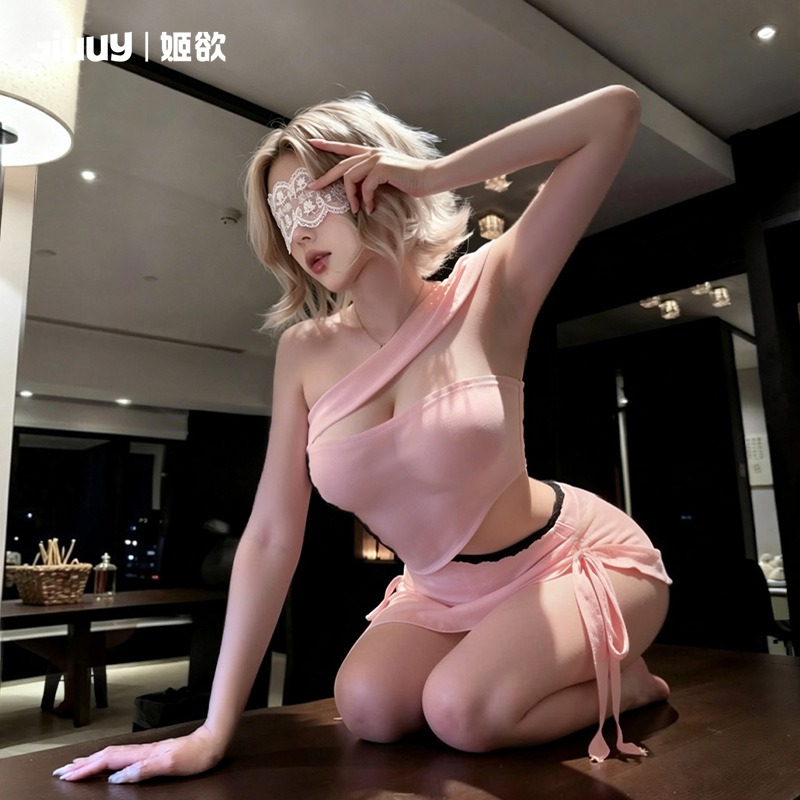 情趣內衣純欲制服誘惑角色扮演激情挑逗包臀免脫誘惑抹胸3004-細節圖4