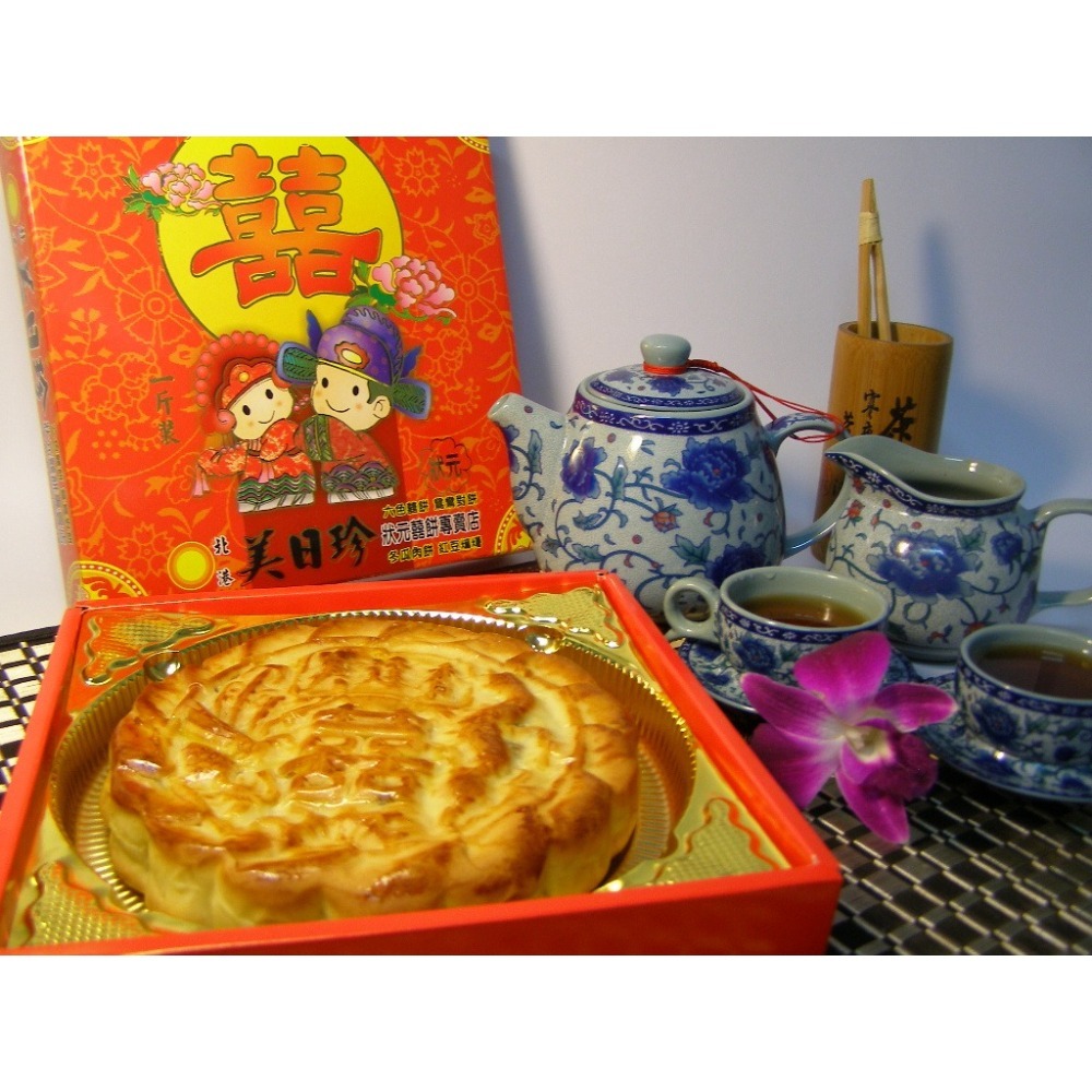 美日珍餅舖~鳳梨餅(蛋奶素)-細節圖2