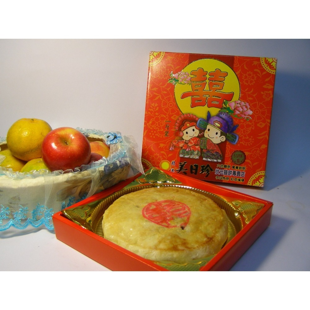 美日珍餅舖~純綠豆沙餅(素)-細節圖2