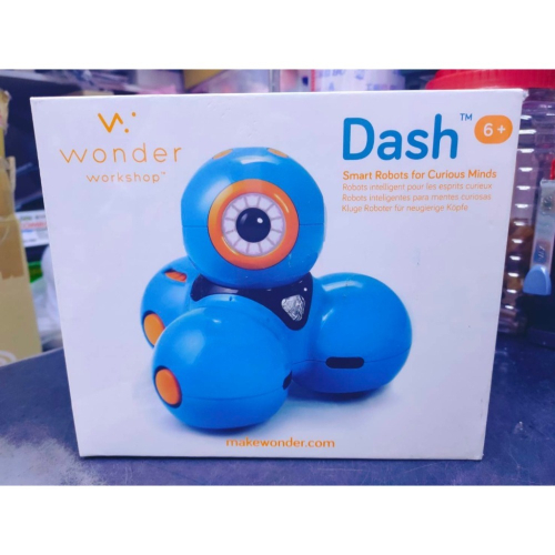 【全新未拆封】美國暢銷 Dash 程式學習機器人 兒童程式學習機器人 Wonder shop 奇幻工房 達奇機器人