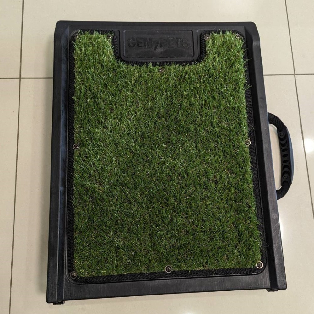 【二手中古】美國 Gen7pets 折疊式 寵物斜坡 42＂草皮款-細節圖4