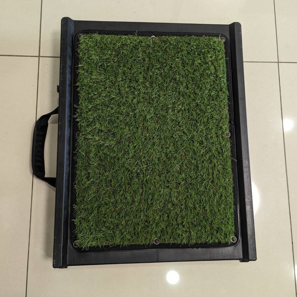 【二手中古】美國 Gen7pets 折疊式 寵物斜坡 42＂草皮款-細節圖5