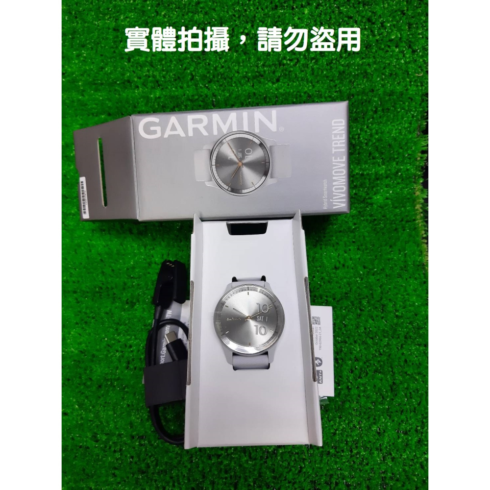 【全新現貨，可開發票】GARMIN vivomove Trend 指針智慧腕錶 玫瑰金 / 手錶-細節圖4