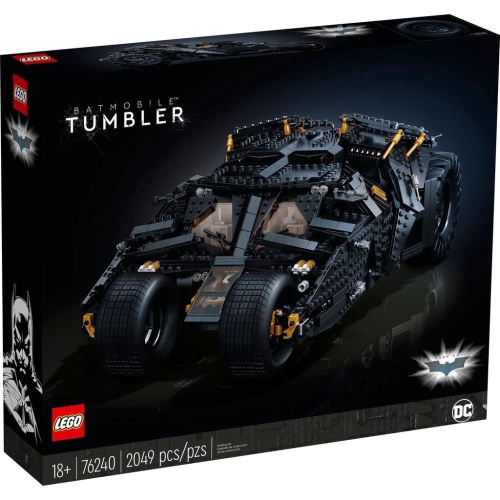 限時優惠！樂高LEGO 超級英雄系列 76240 Batmobile™ Tumbler