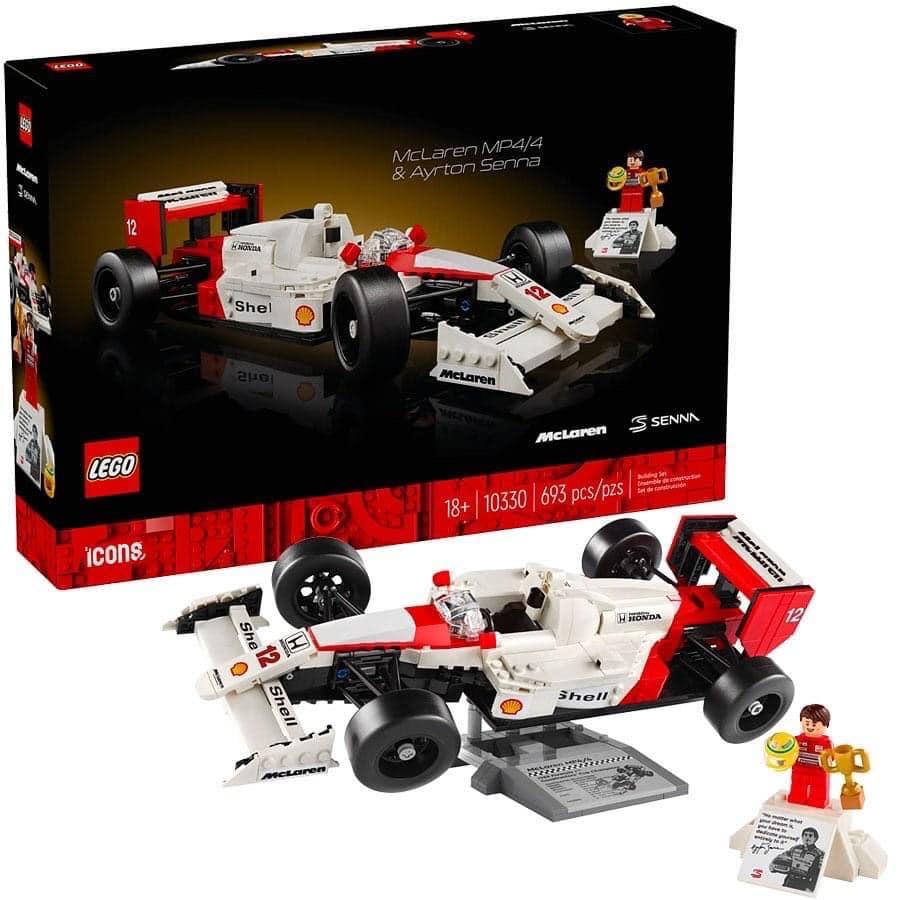 LEGO「高雄柴積店」樂高 10330 McLaren MP4/4 &amp; 艾爾頓,洗拿