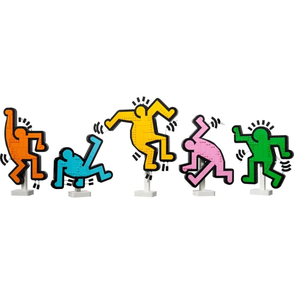 清倉「LEGO」樂高 31216 跳舞小人 Keith Haring - Dancing Figures [鳳山柴積店]-細節圖2