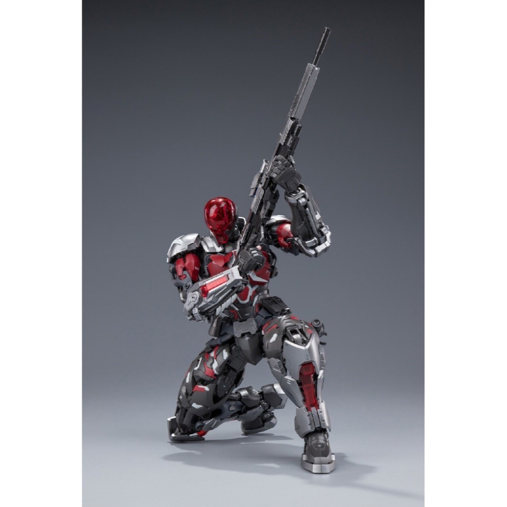 2026第一季[和模線] 圓野文化 超限零點 第四彈 蝙蝠俠 阿卡姆騎士 超可動 組裝模型 [鳳山柴積店]-細節圖2