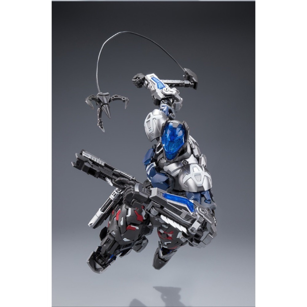 2026第一季[和模線] 圓野文化 超限零點 第四彈 蝙蝠俠 阿卡姆騎士 超可動 組裝模型 [鳳山柴積店]-細節圖5