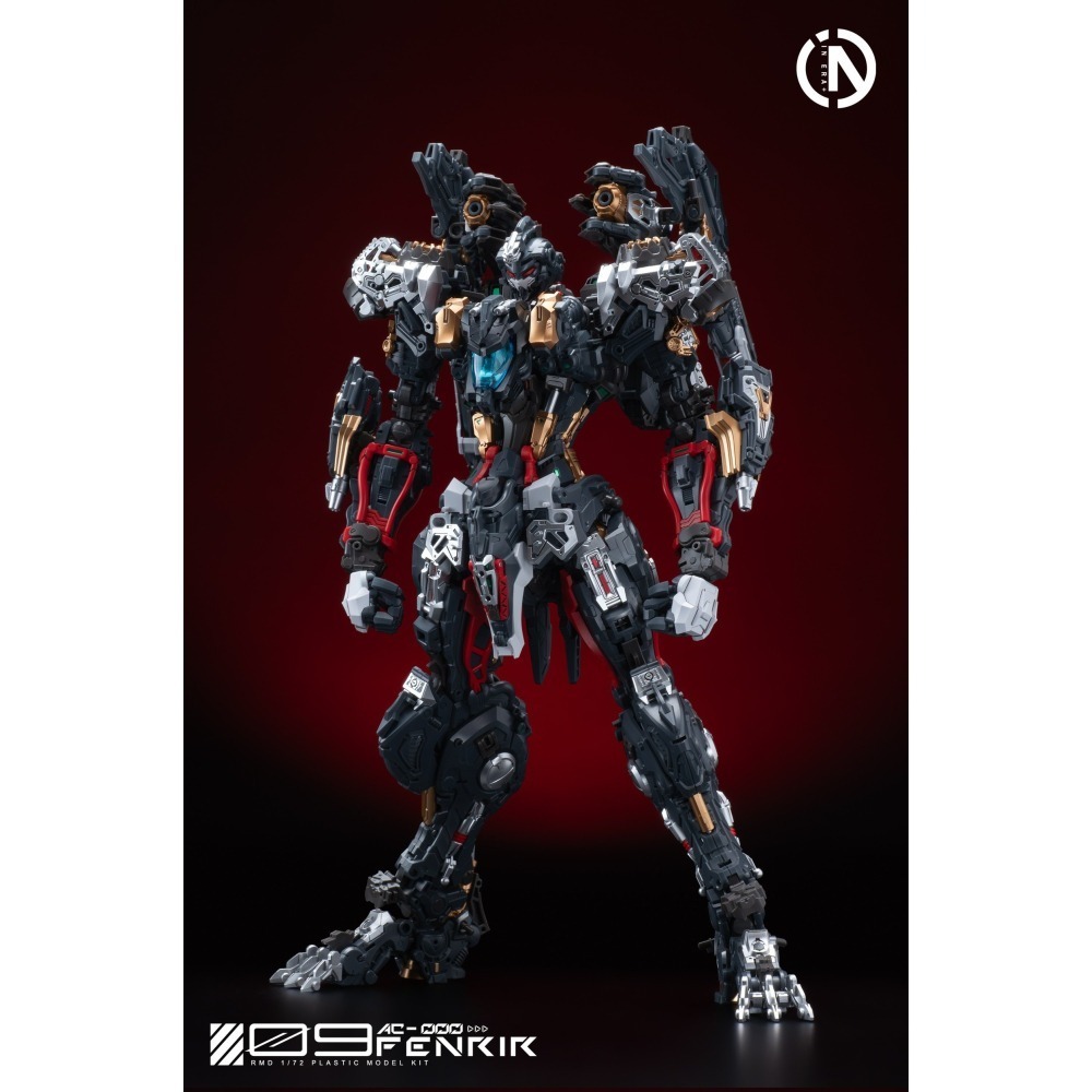 4月預購［無限新星］無限新星 INERA+ 無限系 1/72 芬里爾 FENRIR 組裝模型 2026/2月發售-細節圖3