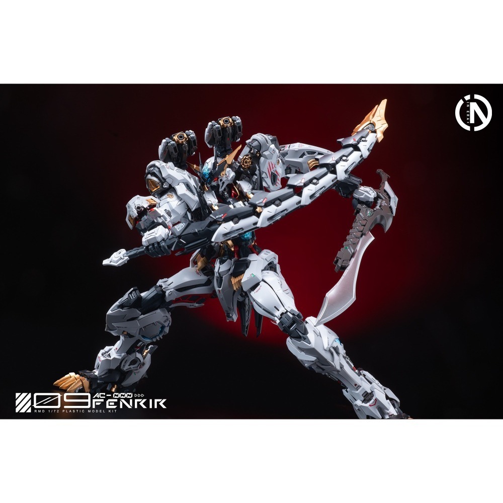 4月預購［無限新星］無限新星 INERA+ 無限系 1/72 芬里爾 FENRIR 組裝模型 2026/2月發售-細節圖4