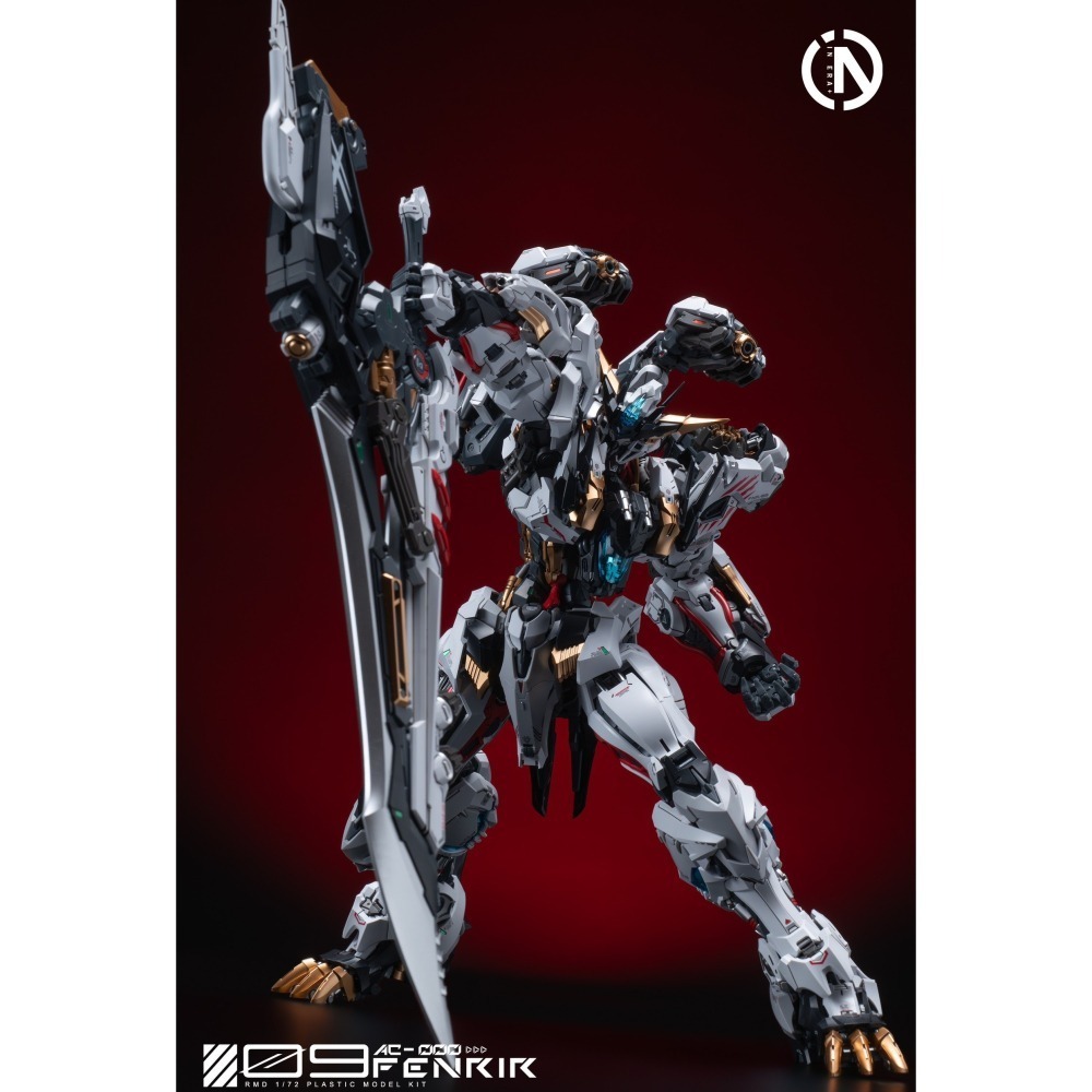 4月預購［無限新星］無限新星 INERA+ 無限系 1/72 芬里爾 FENRIR 組裝模型 2026/2月發售-細節圖5