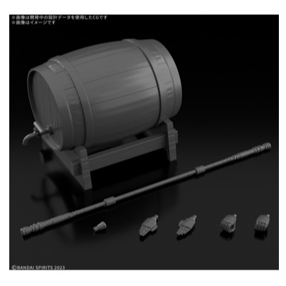 2026年7-9月預購 [BANDAI] 萬代 30MF 道具店5（武術配件） 組裝模型 [鳳山柴積店]-細節圖2