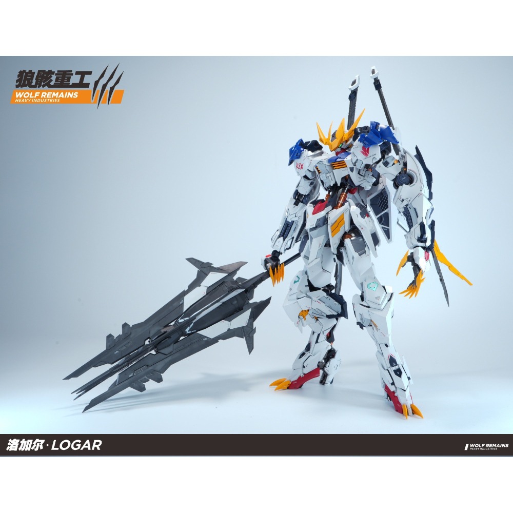 現貨 [狼骸重工] 1/60 帝王型 巴巴托斯 加洛爾 組裝模型 鋼彈-細節圖2