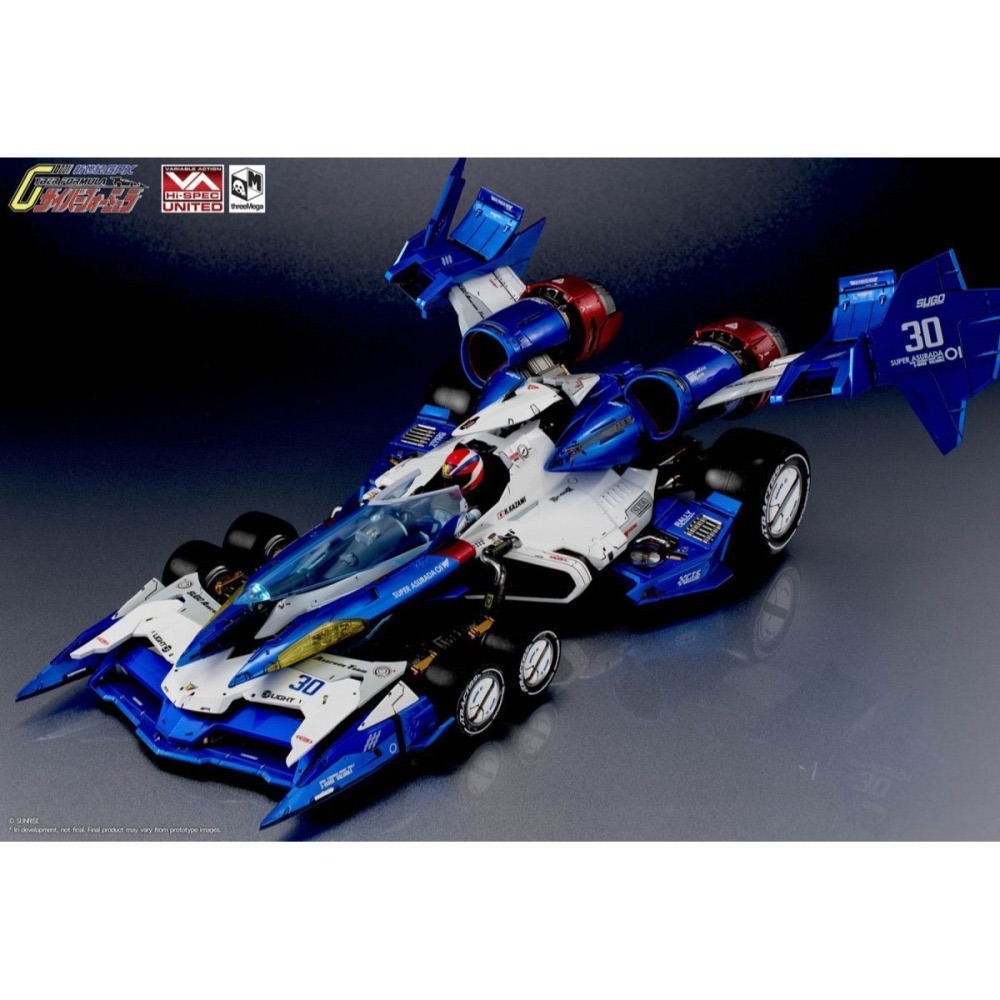 現貨！［Megahouse X threezero］ 閃電霹靂車『VA Hi-SPEC UNITED 超級阿斯拉01』-細節圖2